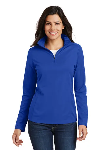 Port Authority® Ladies Pinpoint Mesh 1/2-Zip