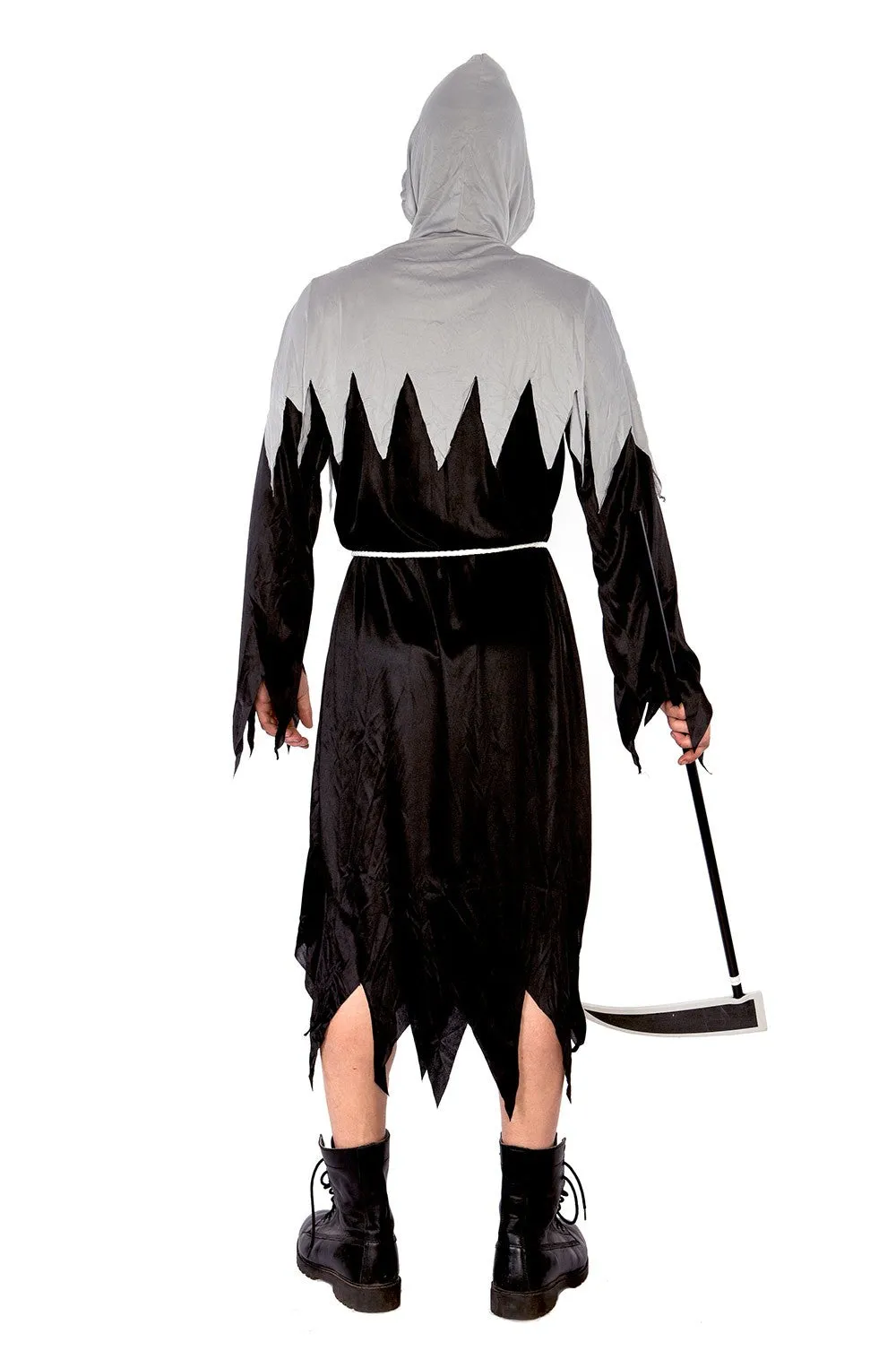 Premium Men's Deluxe Grim Reaper Halloween Costume