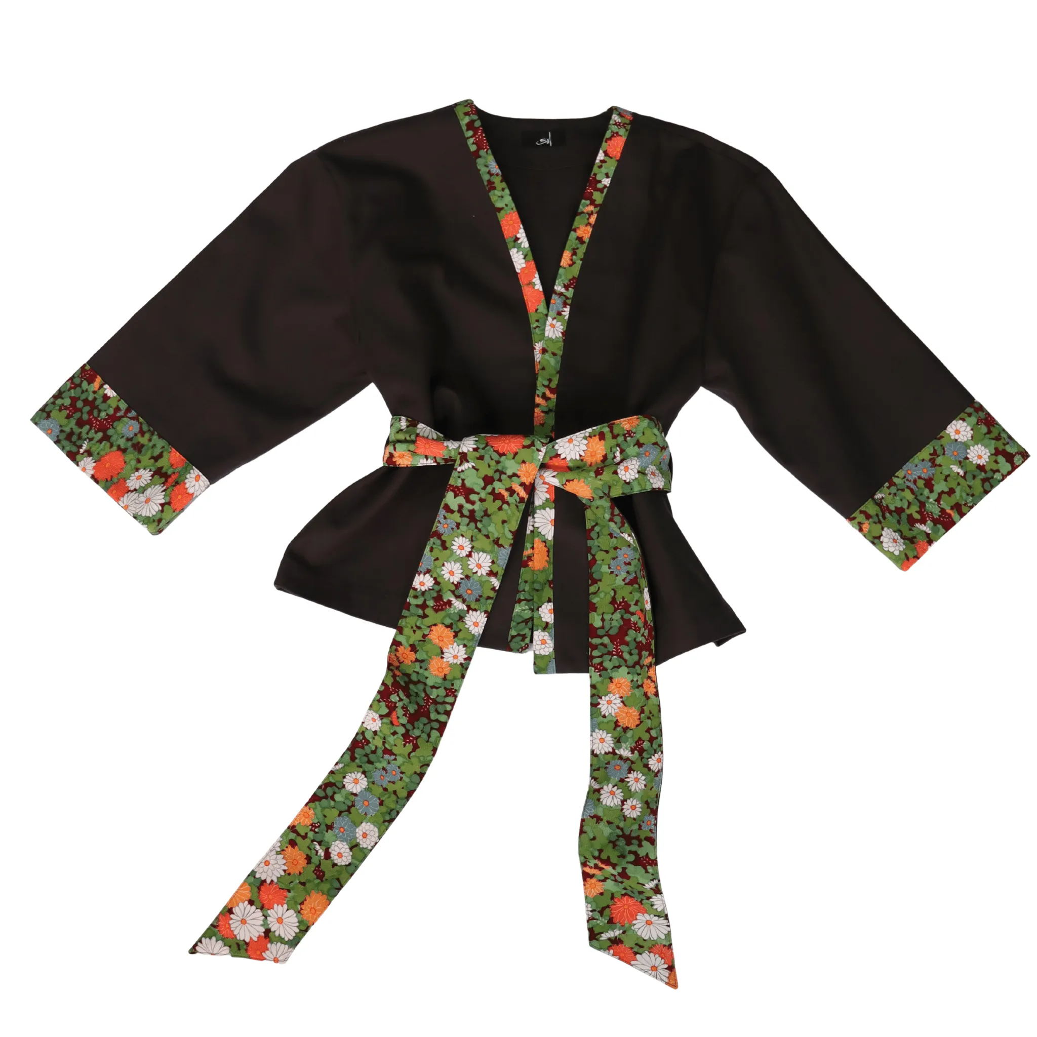 Red Flower-Kimono Jacket