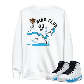 Retro 9 Powder Blue State Sweater