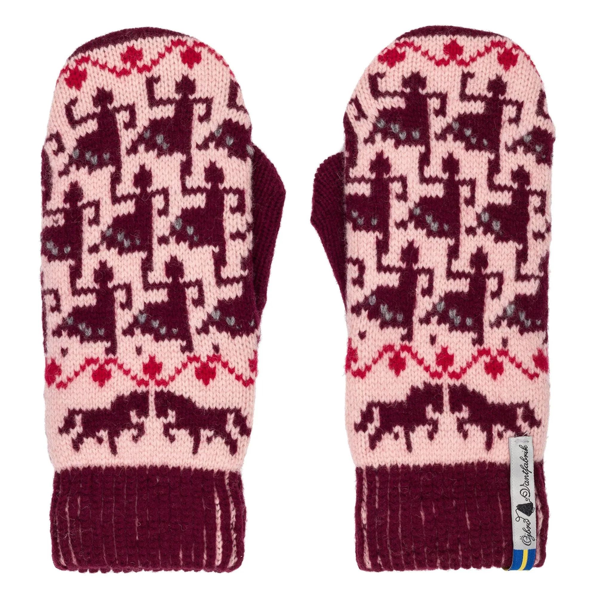 Ringdans Pattern Swedish Mittens