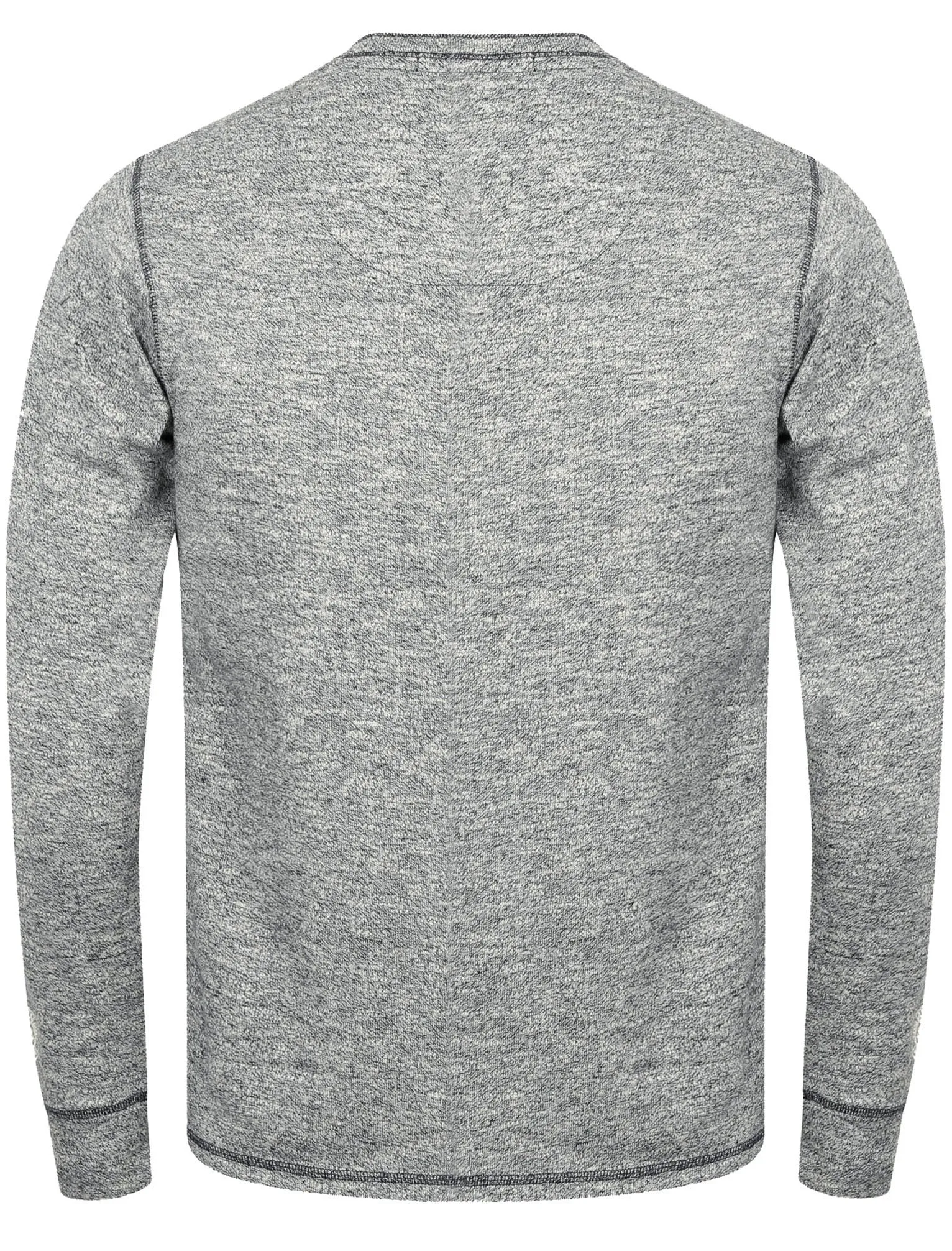 Roosevelt  Long Sleeve Henley Top in Dark Navy - Tokyo Laundry