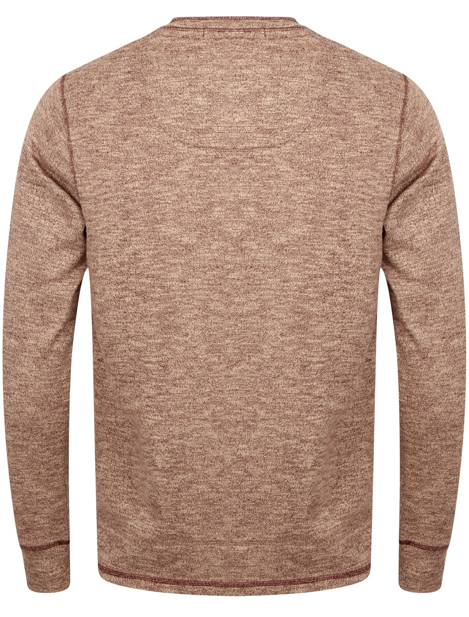 Roosevelt  Long Sleeve Henley Top in Wine Tasting  - Tokyo Laundry