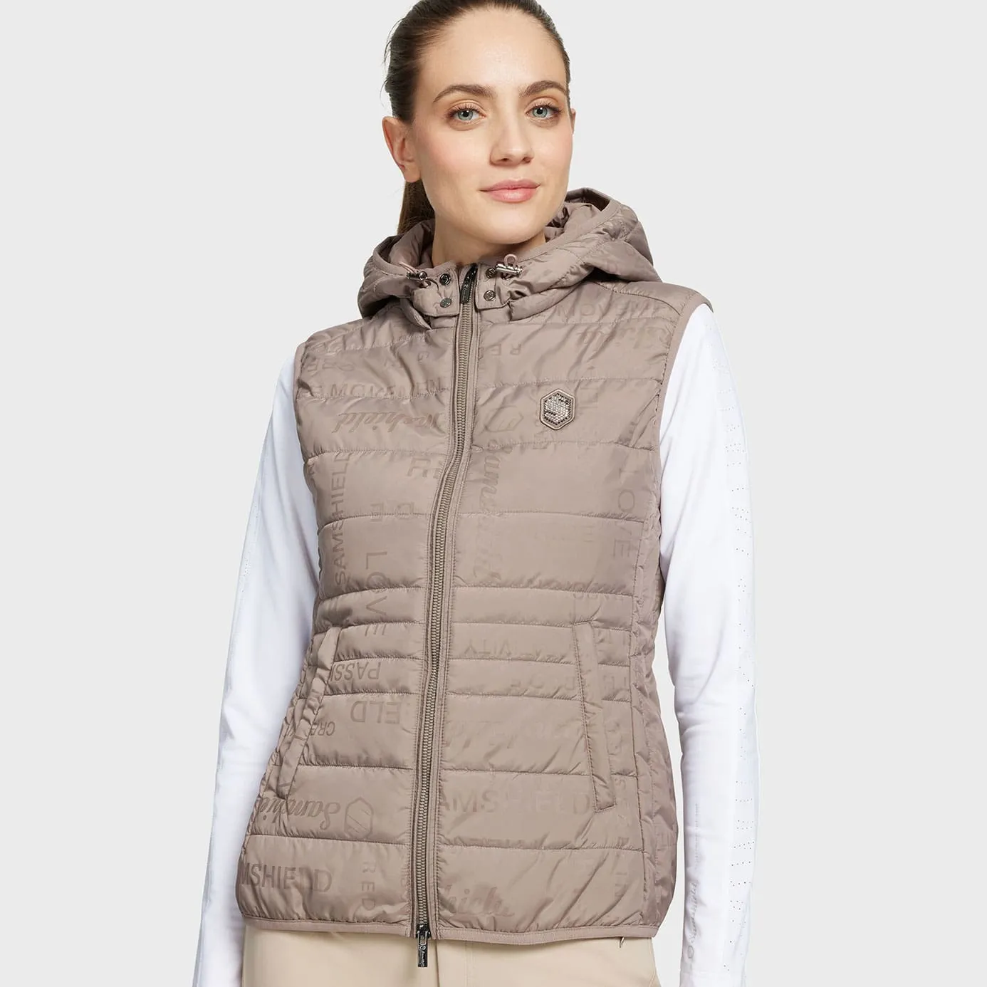 Samshield Alta Badia Gilet - Vintage Rose