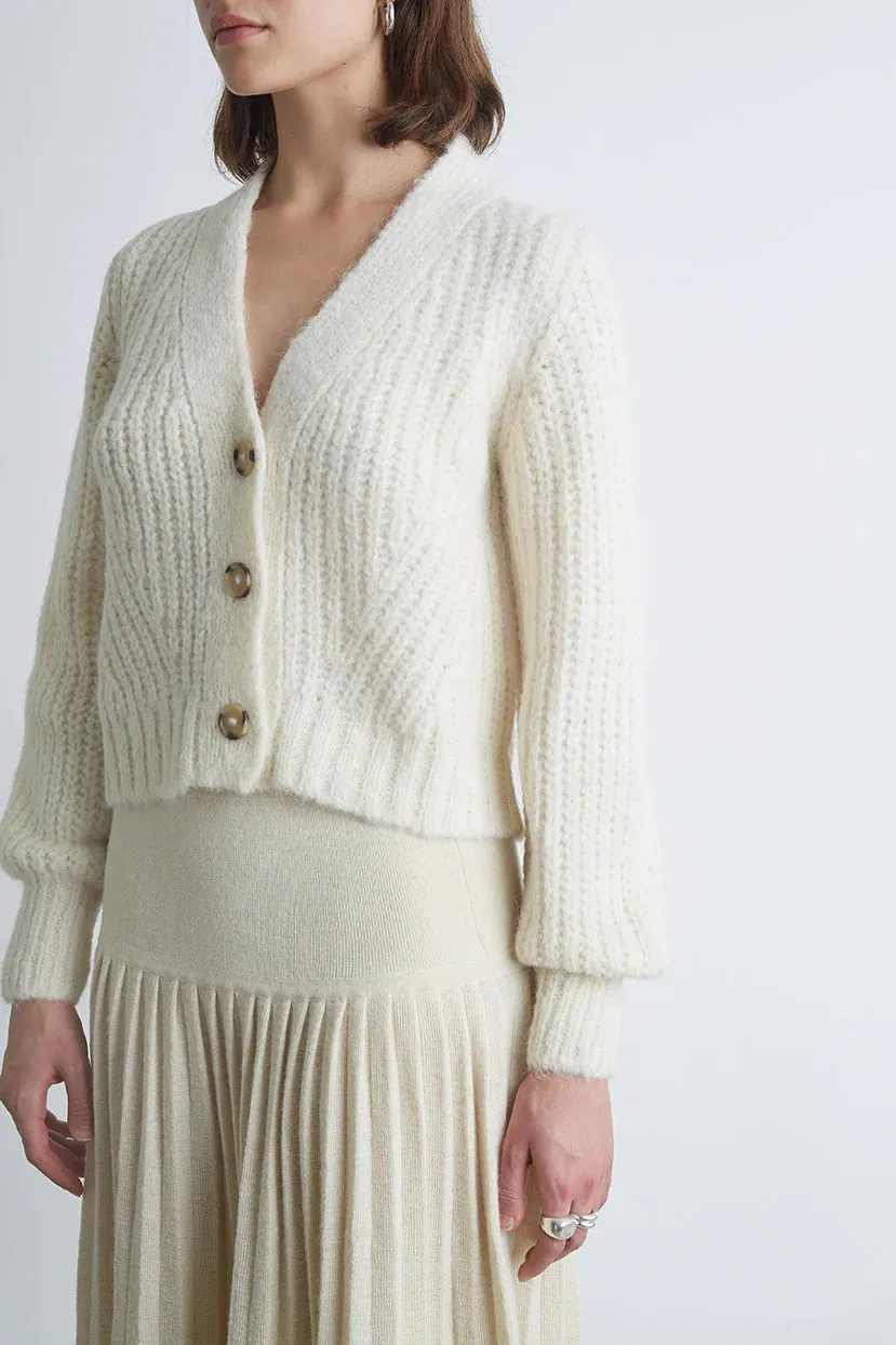 Sara Cardigan - Ivory