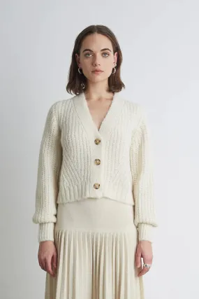 Sara Cardigan - Ivory