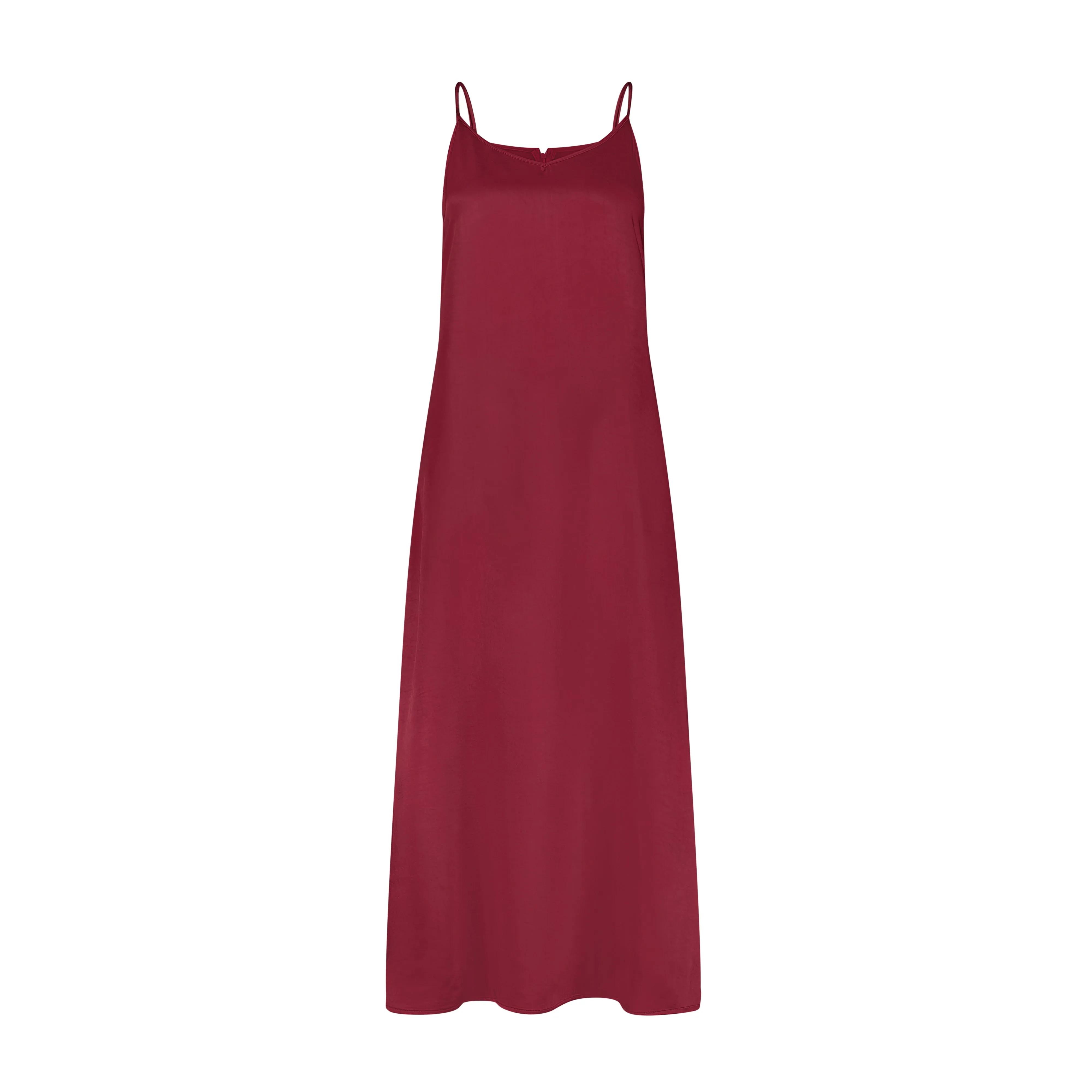 Sarena Slip Dress- Berry