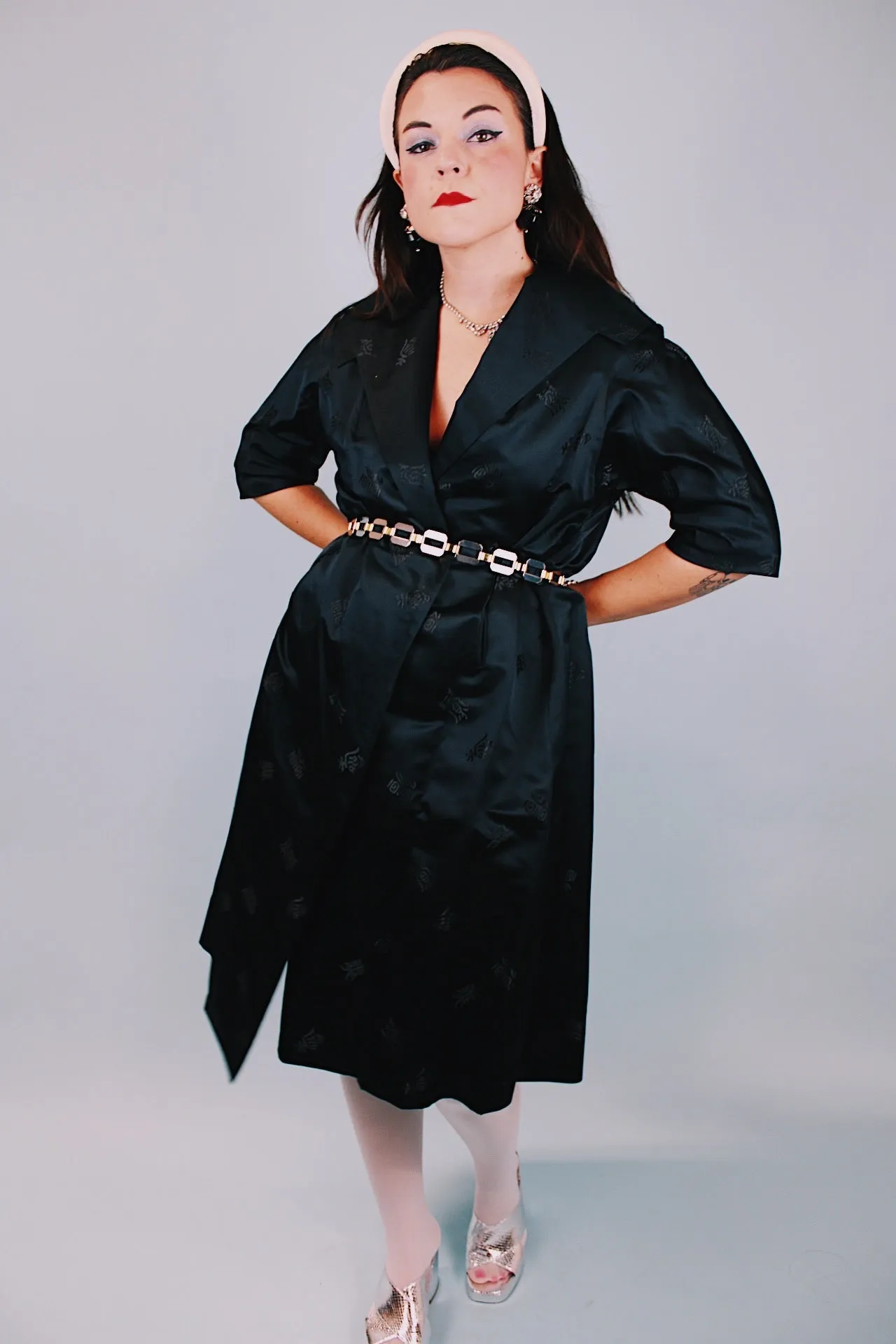 Satin Robe Jacket