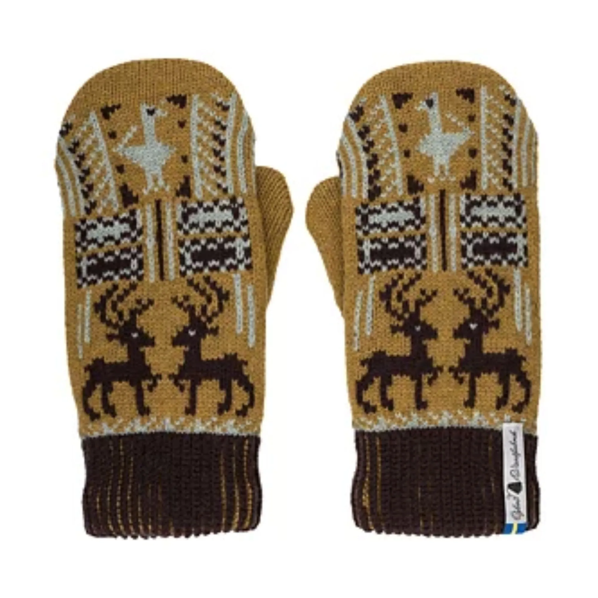 Scania Pattern Swedish Mittens