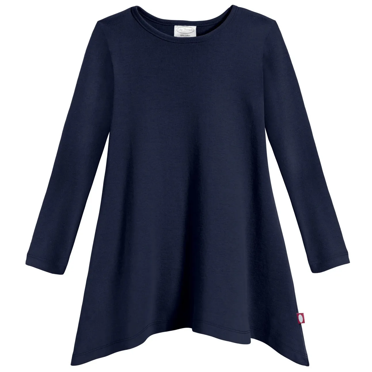 Shark Bite Tunic - Navy