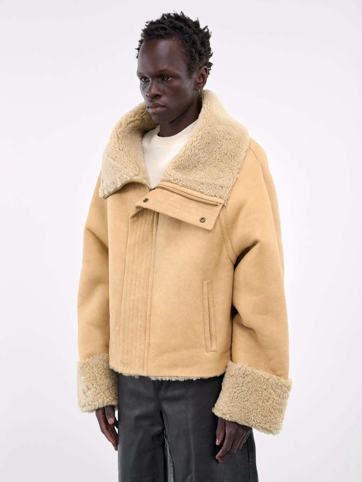 Shearling Jacket (ES2612CA-CAMEL)