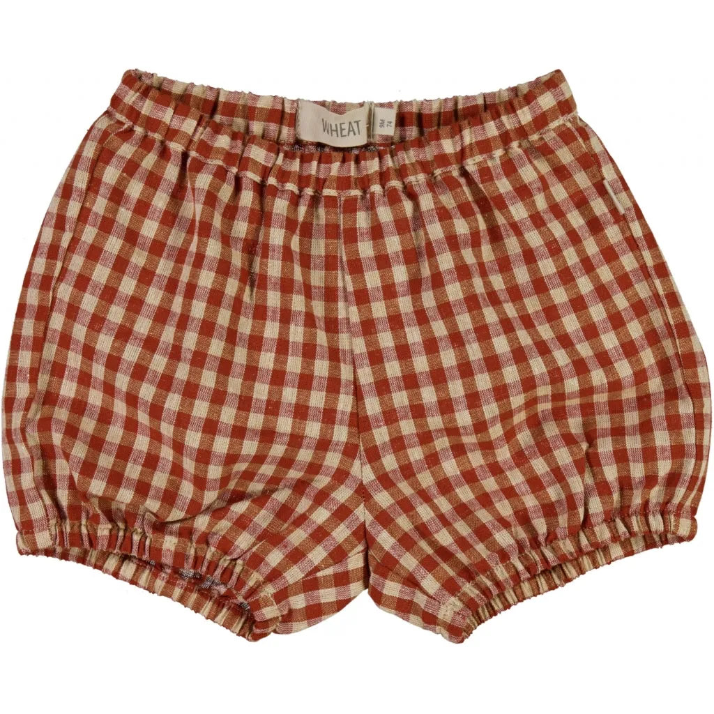 Shorts Olly - sienna check