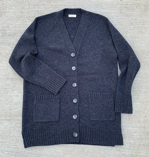 Sloomb Merino V-neck Cardigan