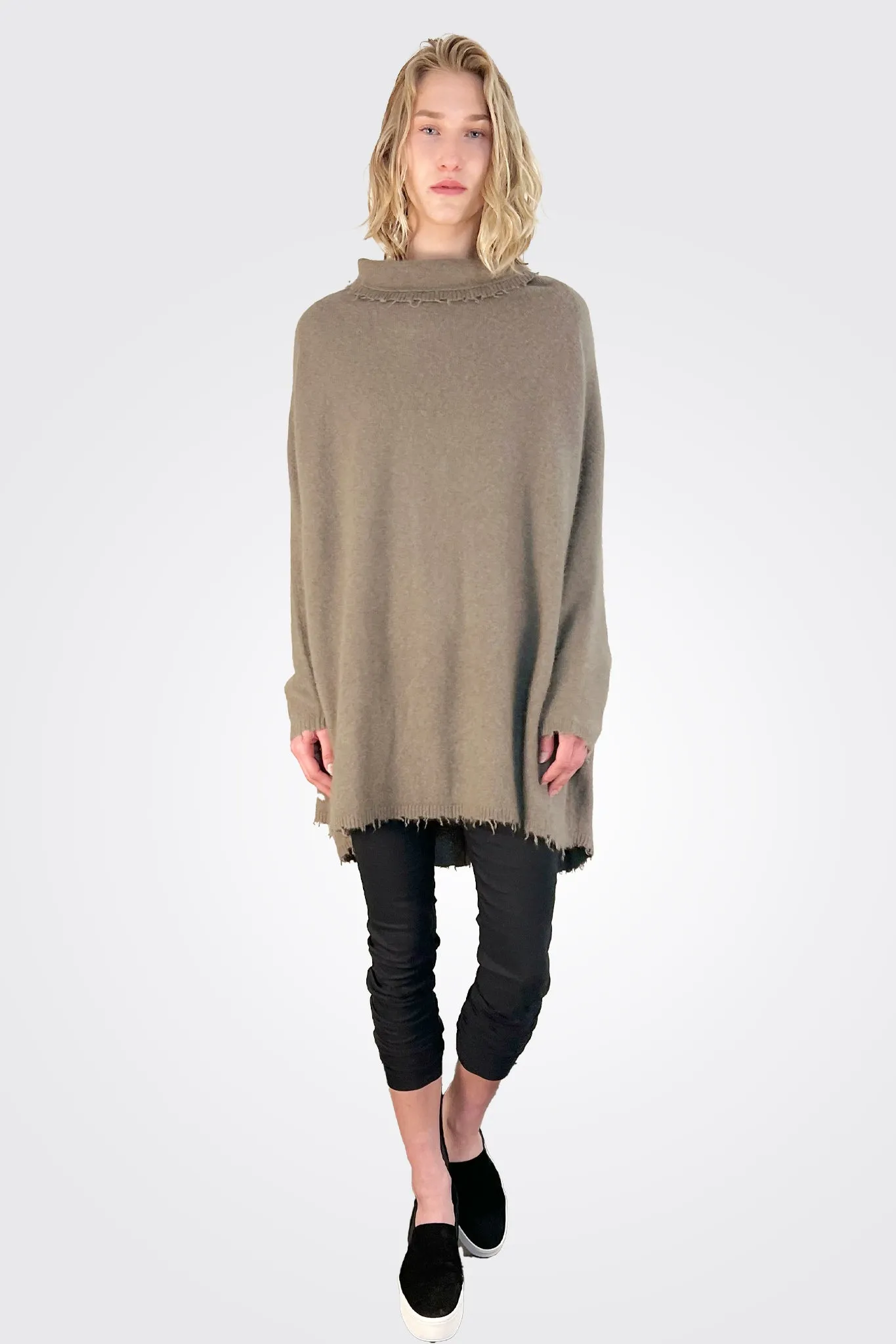 Soft Knitted Tunic - Dune