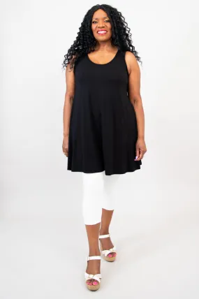 Spirit Dress, Black, Bamboo