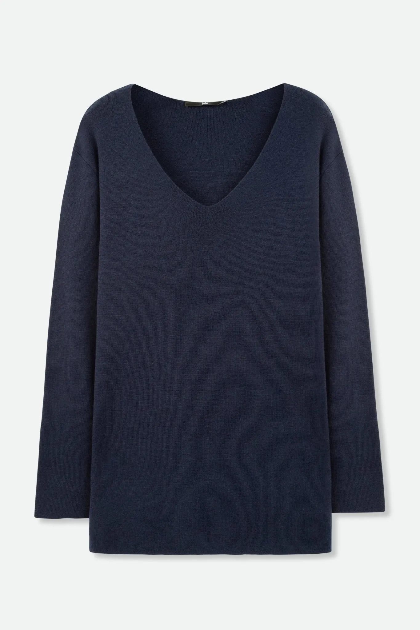 STELLA V NECK TUNIC IN ITALIAN MERINO