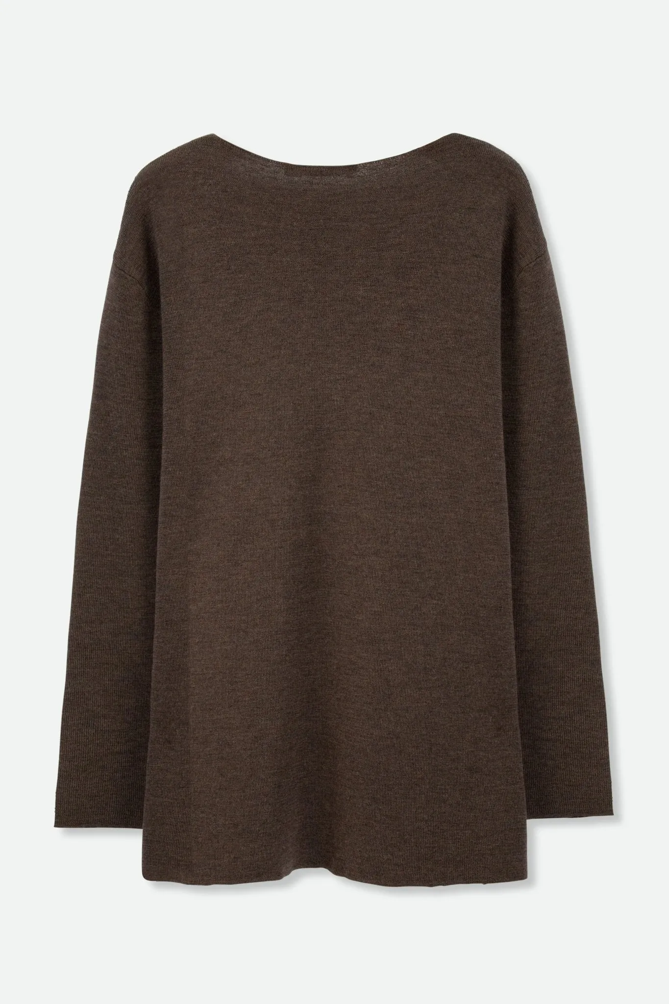 STELLA V NECK TUNIC IN ITALIAN MERINO