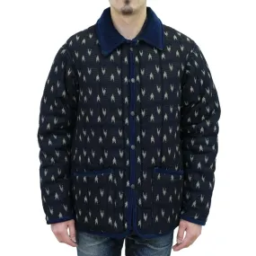 Studio D'Artisan Indigo "Arrow Kasuri" Sashiko Jacket