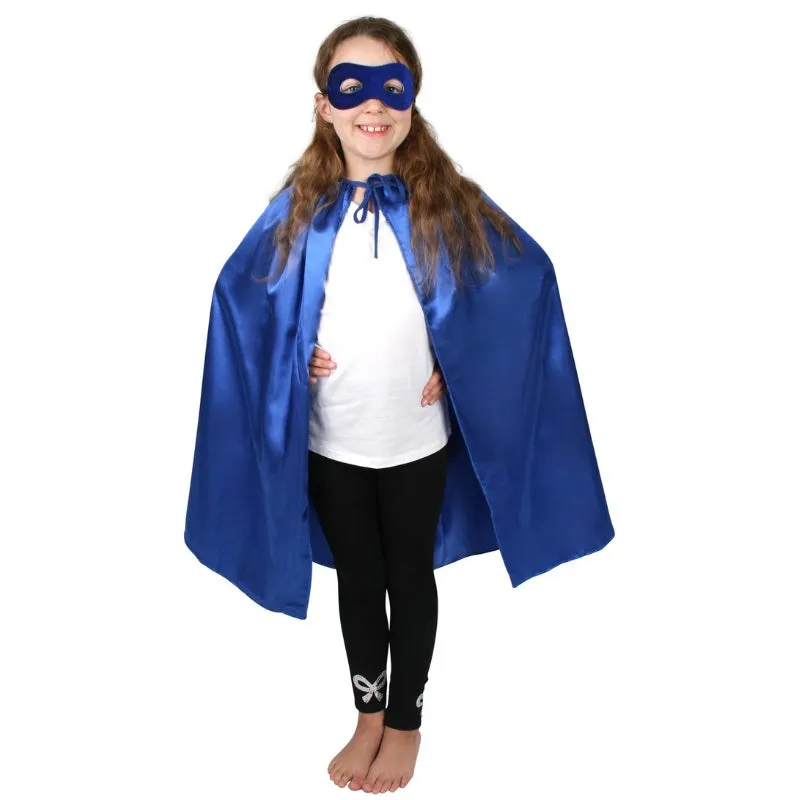 Super Hero Cape and Mask - Assorted Colors