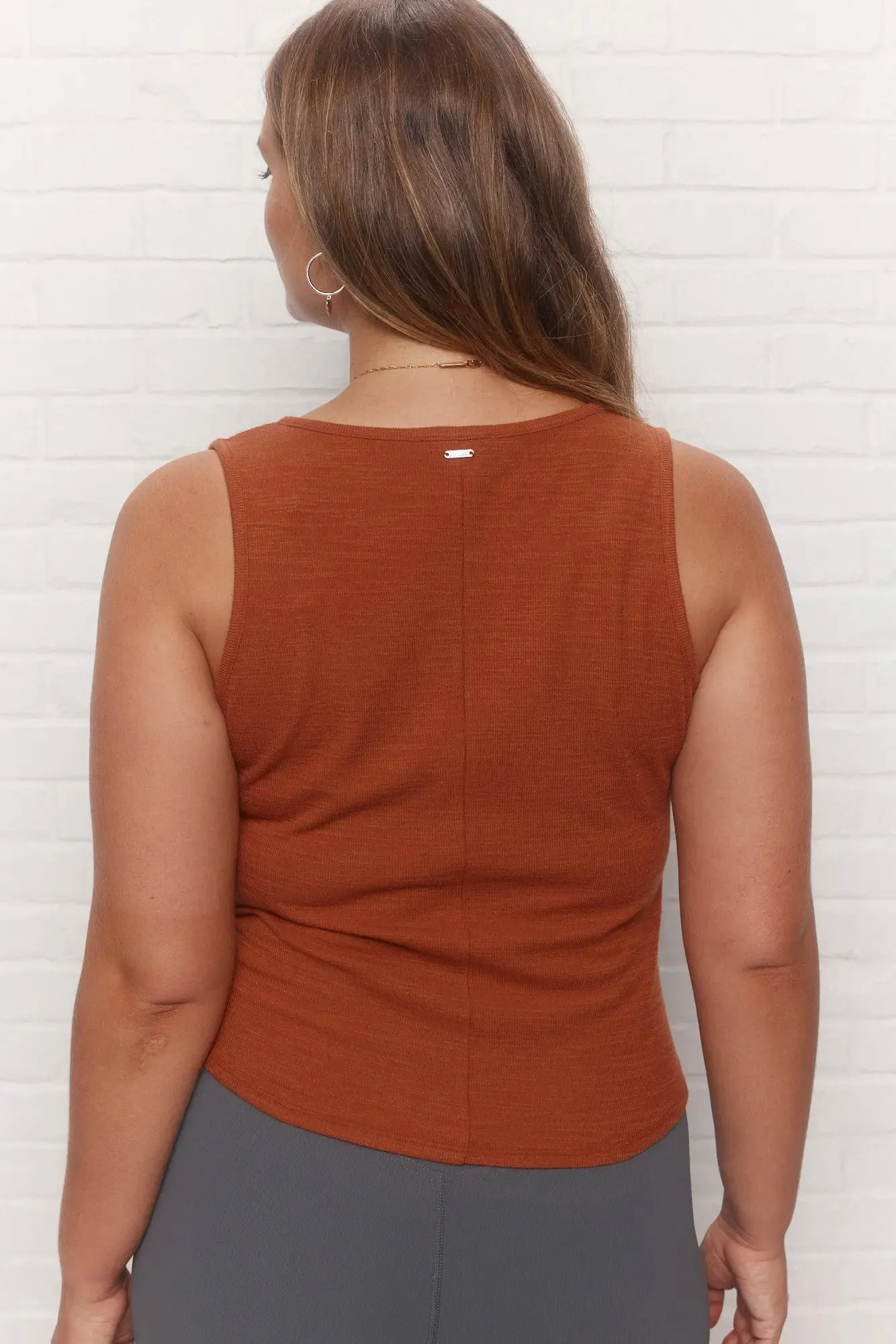 Tasha | Camisole orange foncé