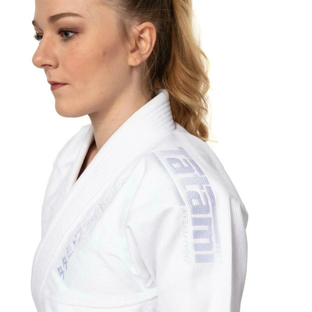 Tatami Fightwear Estilo Black Label Ladies BJJ Gi White/White