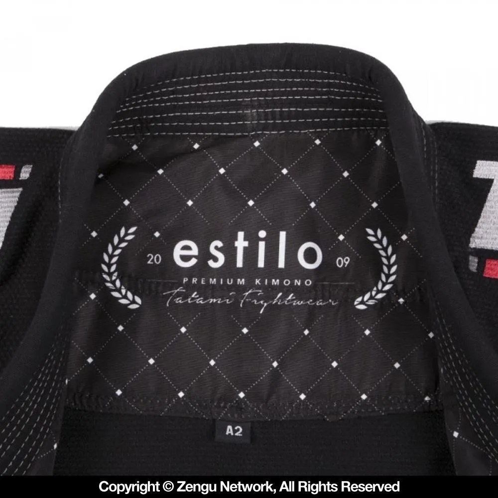 Tatami "Estilo 6.0" BJJ Gi - Black/Silver