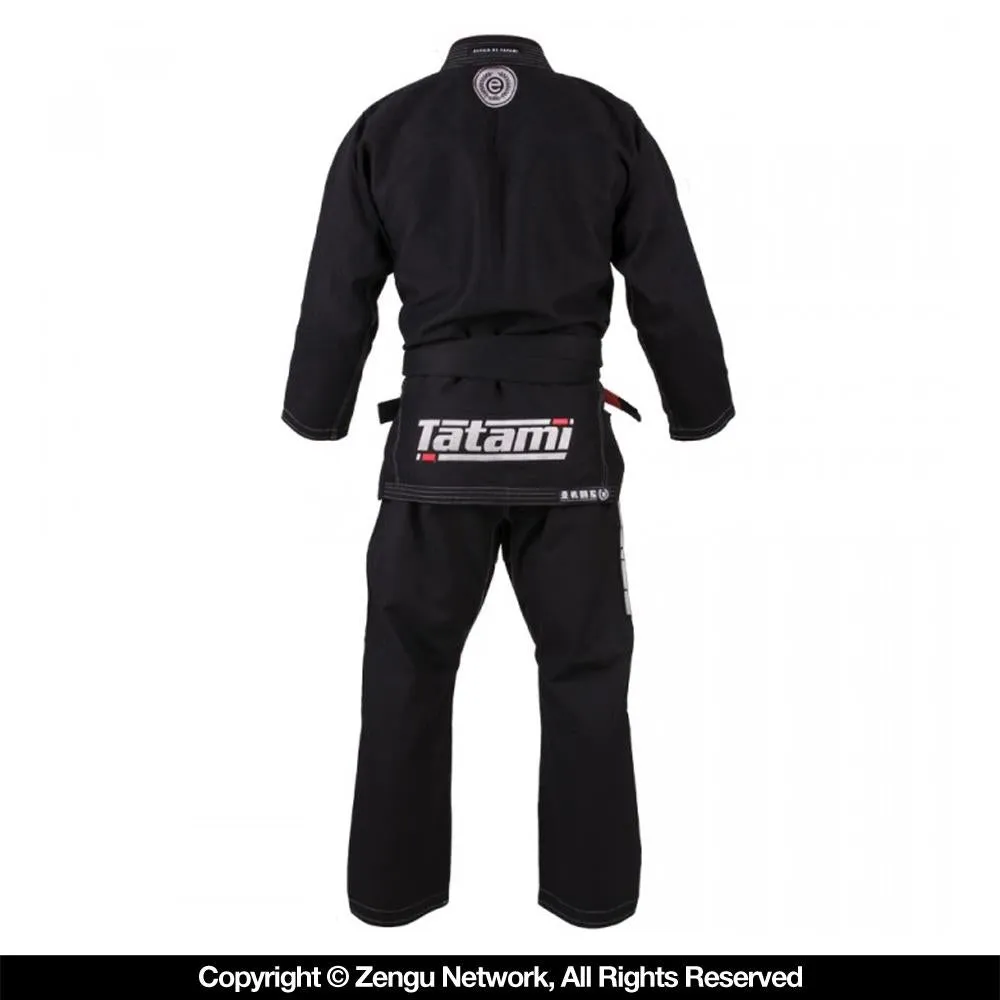 Tatami "Estilo 6.0" BJJ Gi - Black/Silver