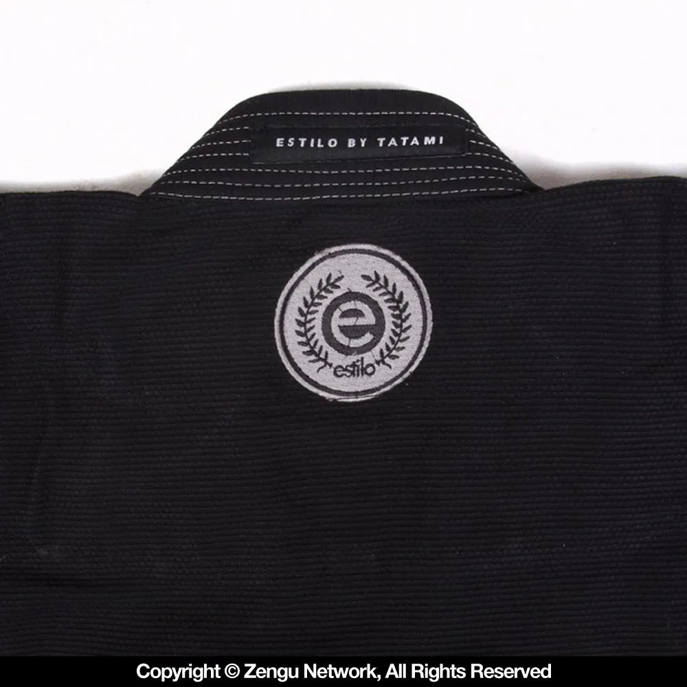 Tatami "Estilo 6.0" BJJ Gi - Black/Silver