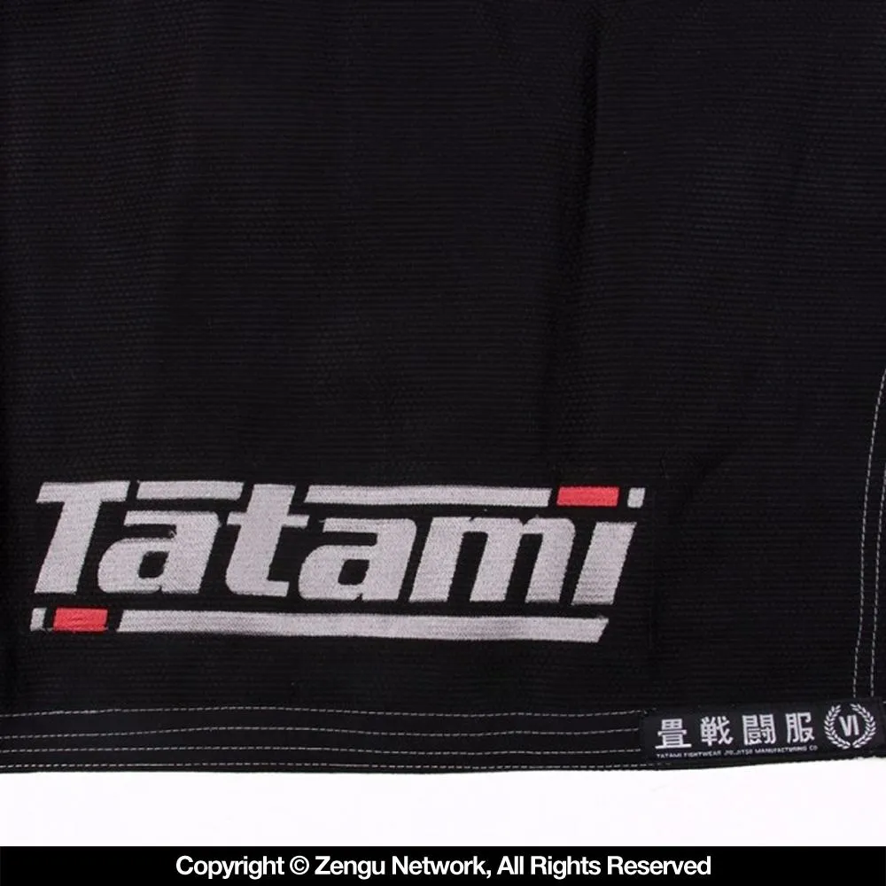 Tatami "Estilo 6.0" BJJ Gi - Black/Silver