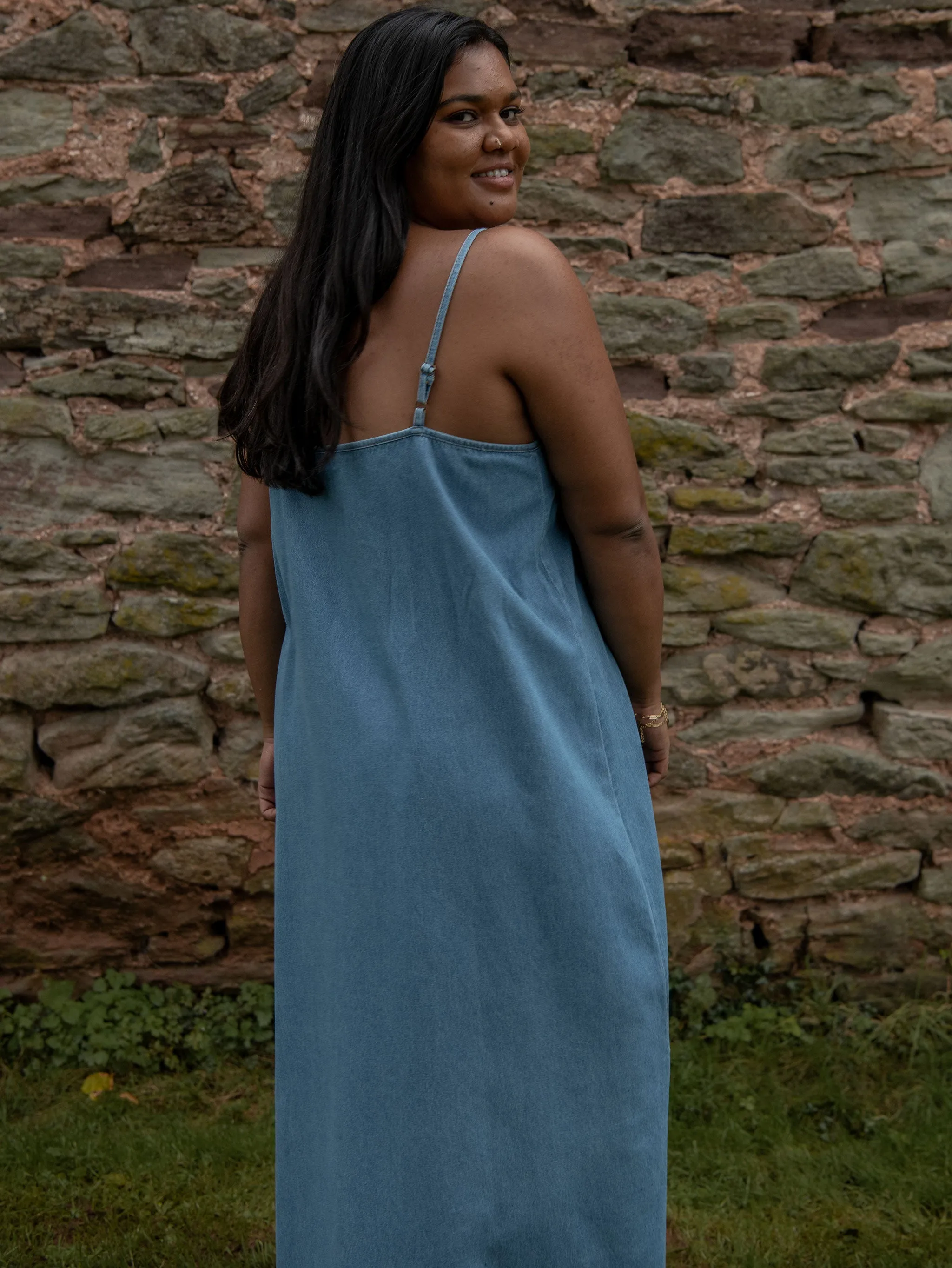 The Denim Cami Dress