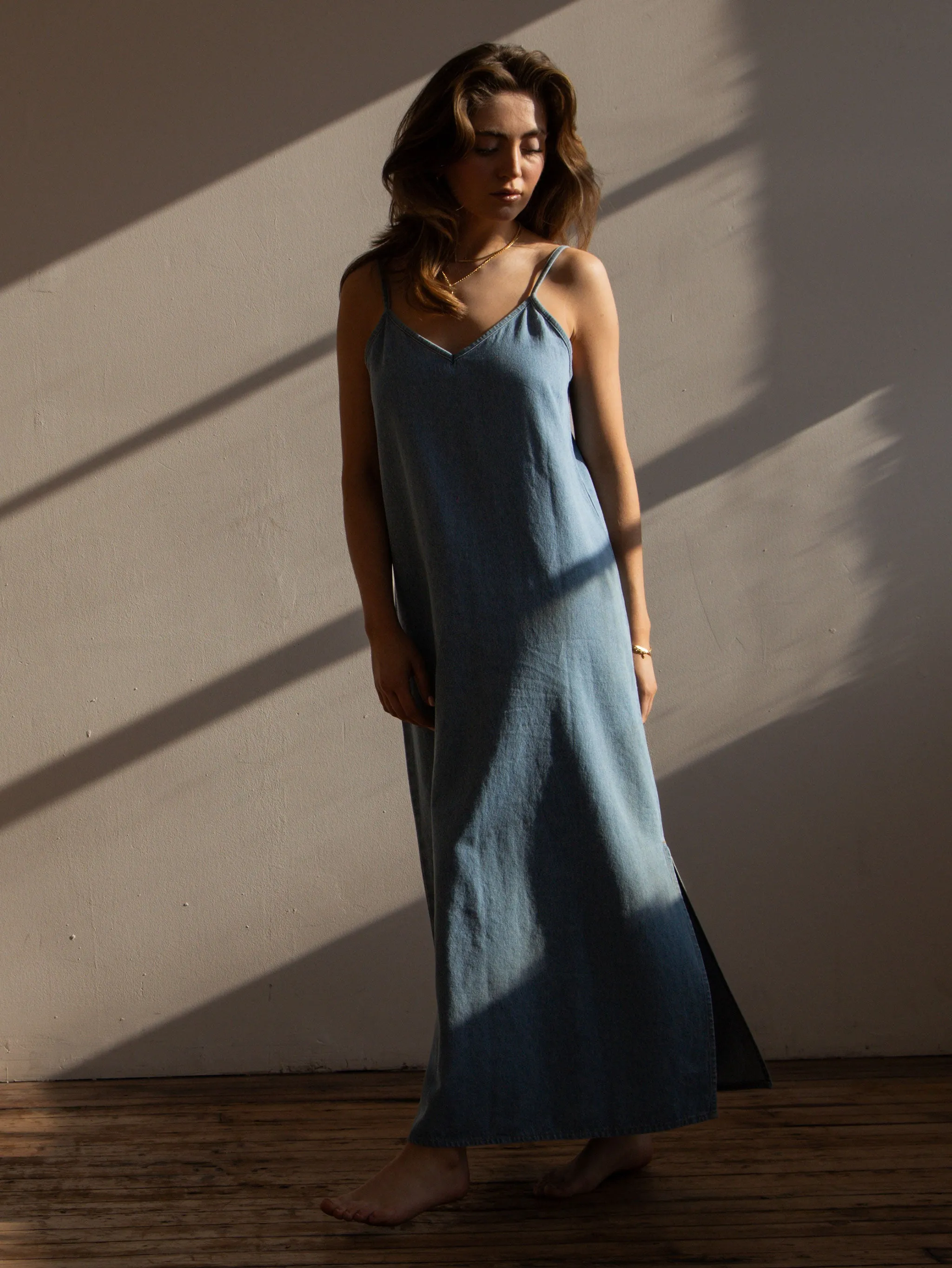 The Denim Cami Dress