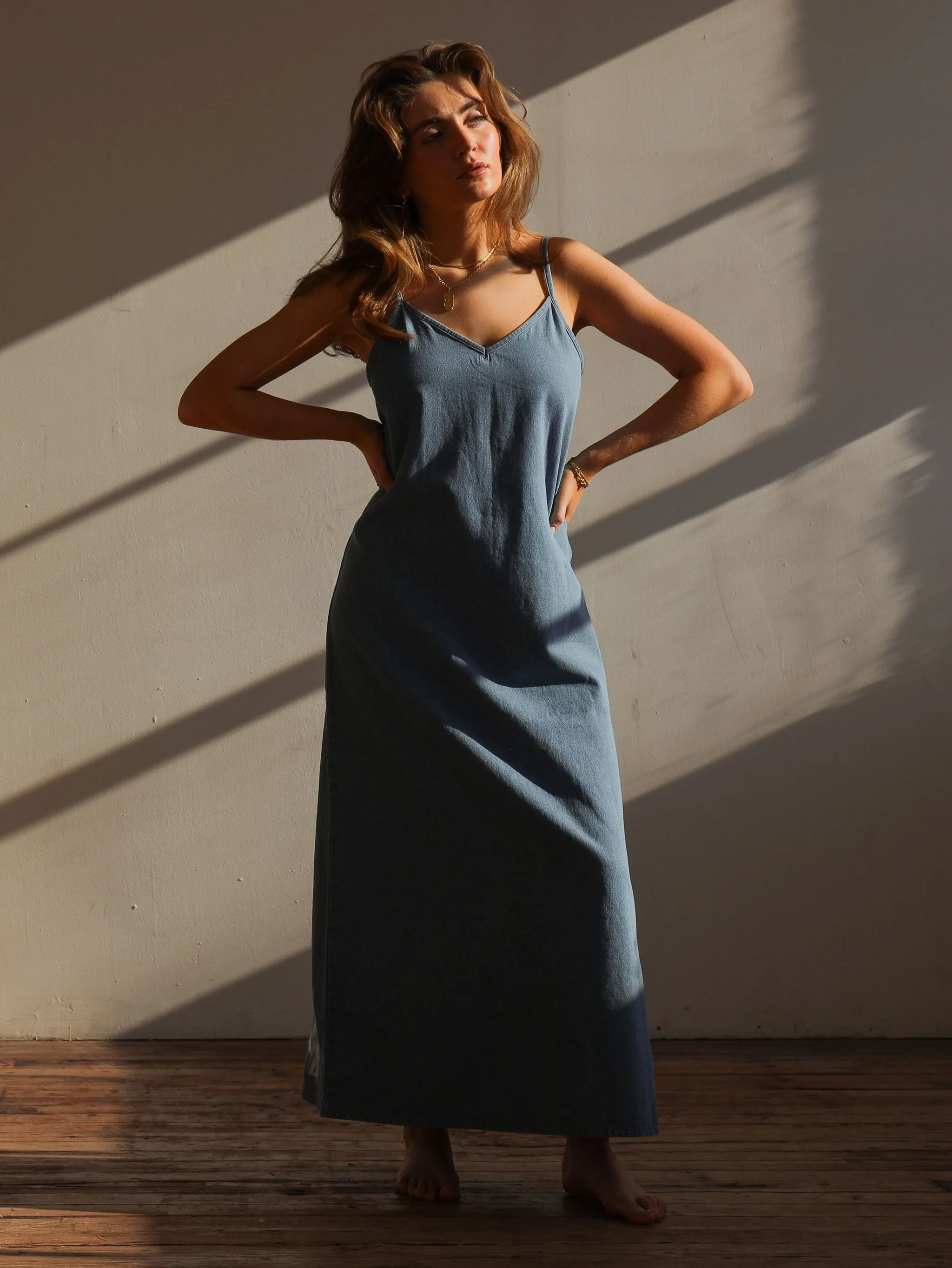 The Denim Cami Dress