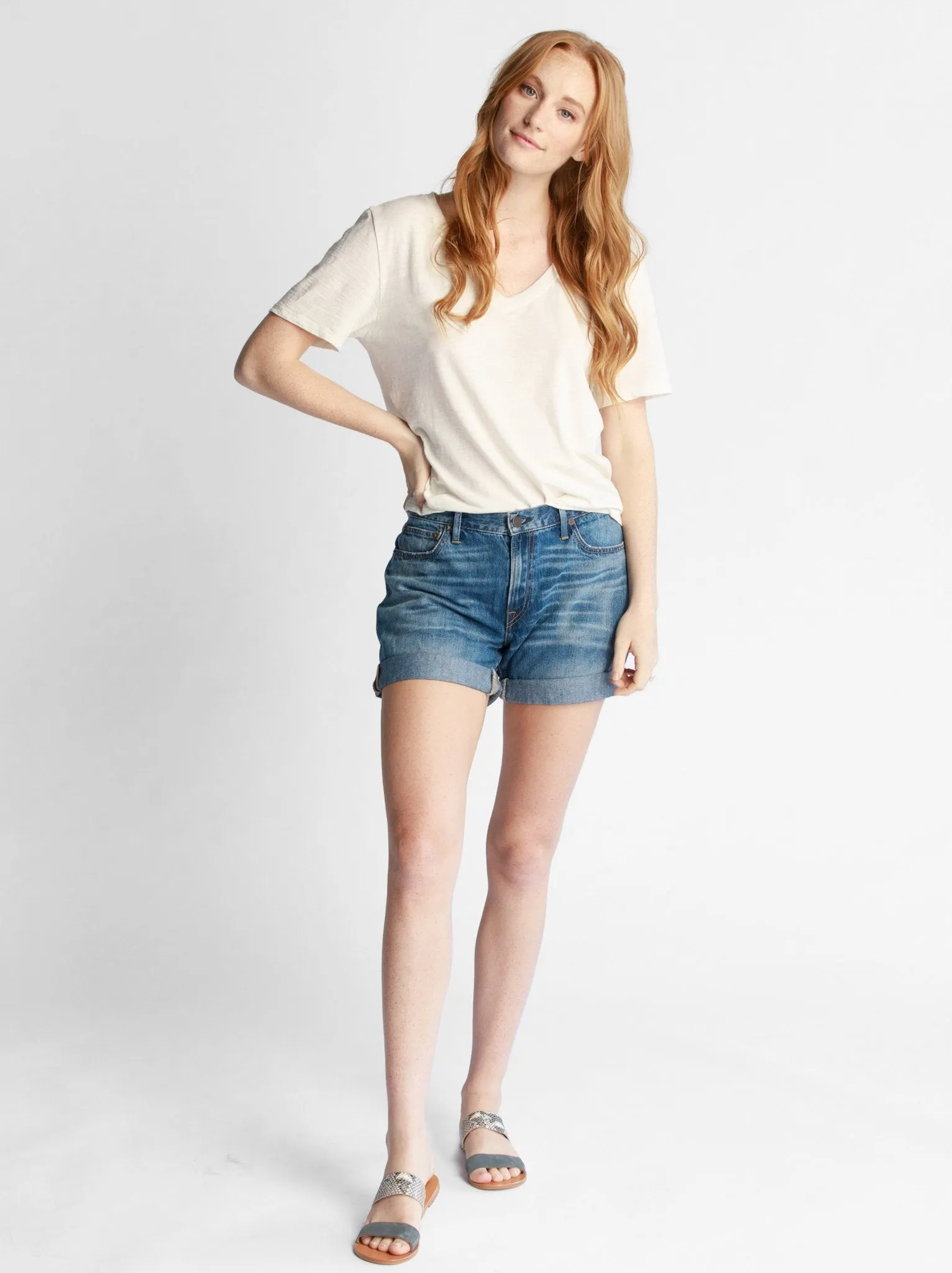 The Karina Slouch Short