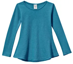 Thermal Long Sleeve Tunic - Teal