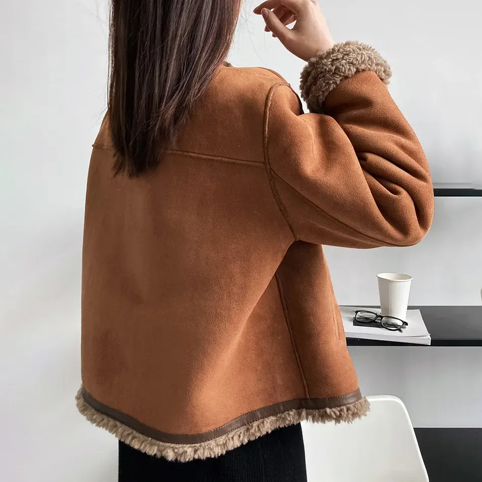 Toasty Trendsetter Suede Jacket