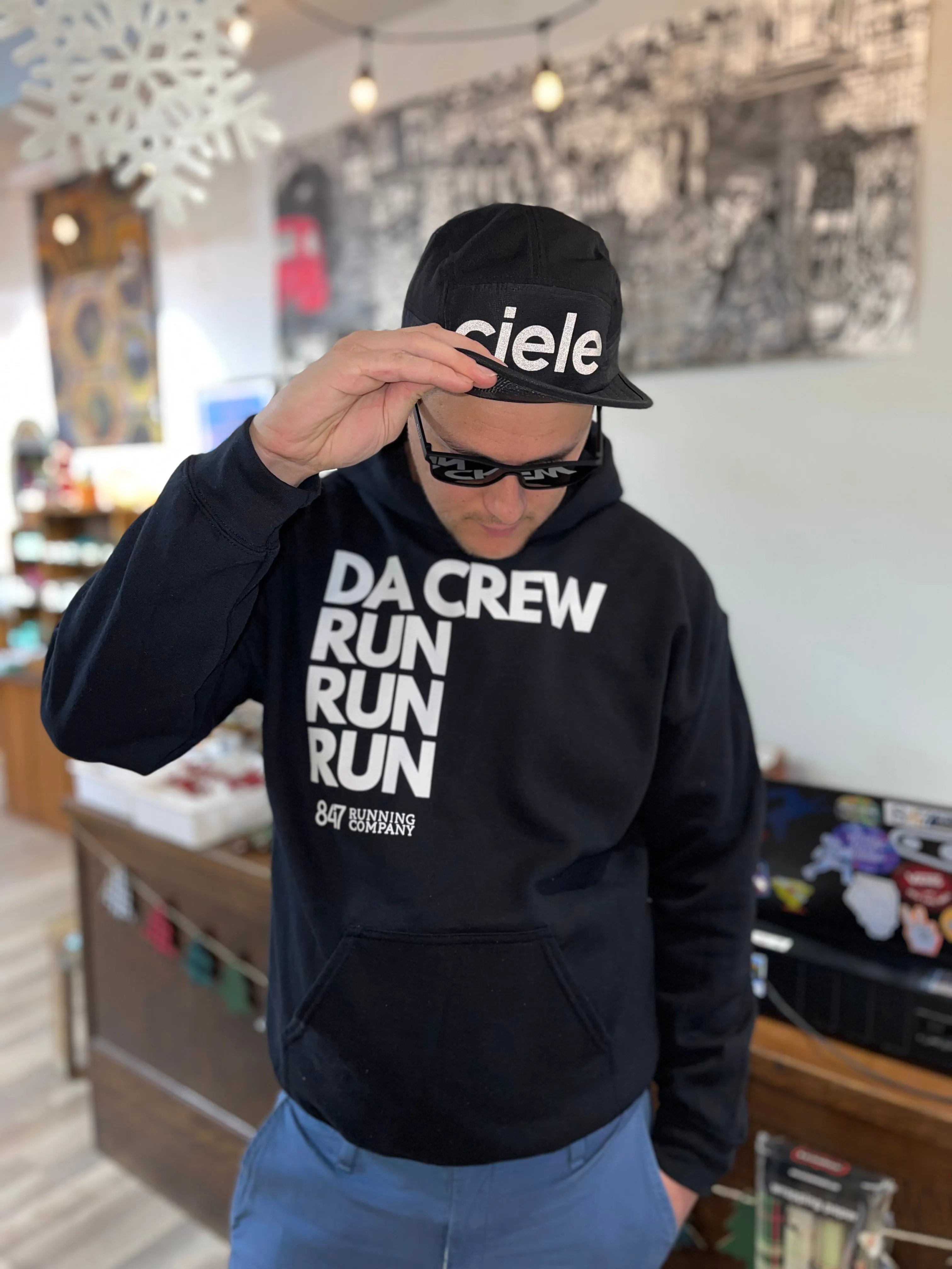 Unisex 'Da Crew Run' Hoodie - 847RC