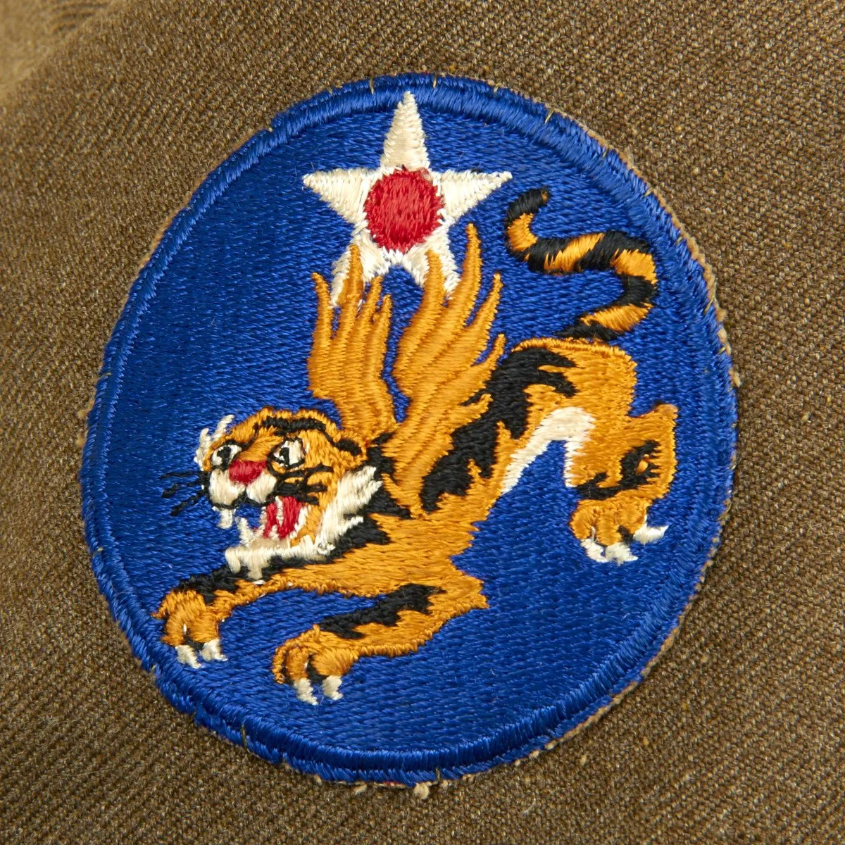 U.S. WWII Army Air Force Flying Tigers Named Large Grouping in Suit Case