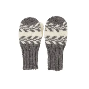 Whistler Merino Mittens Grey