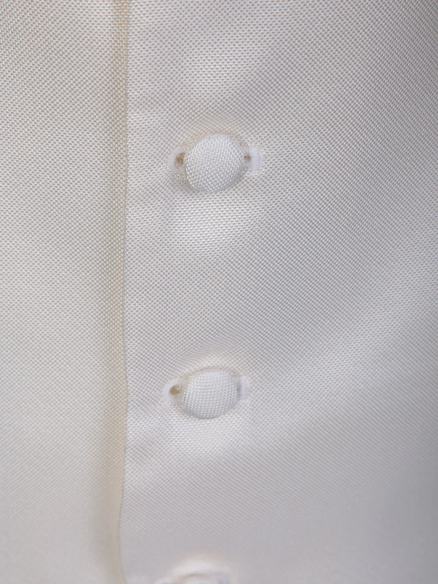 White Oxford waistcoat